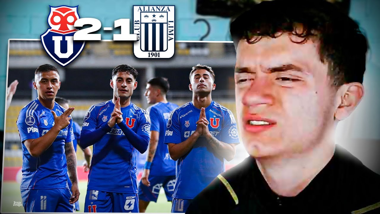 ¡LA U A SEMIS! 🤬 U. DE CHILE vs ALIANZA LIMA | REACCIONES DE UN HINCHA ALBO | Copa Sudamericana 2025