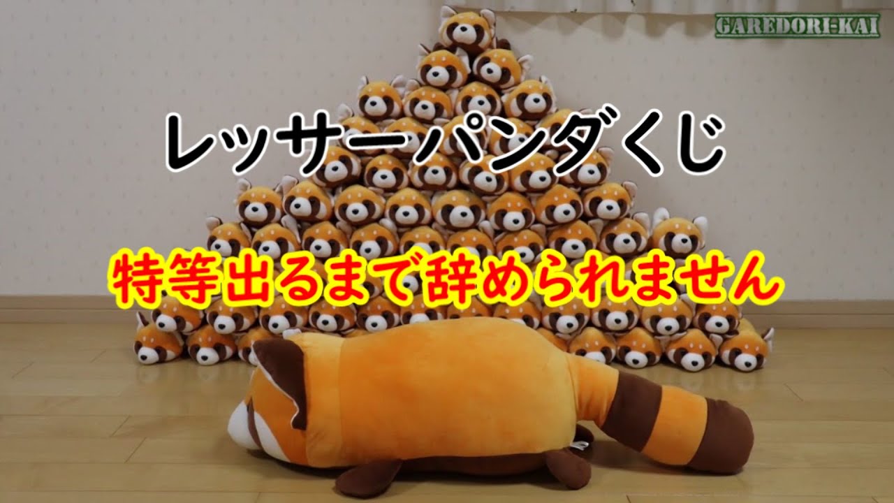 レッサ―パンダくじ　いくら使えば特等取れる？