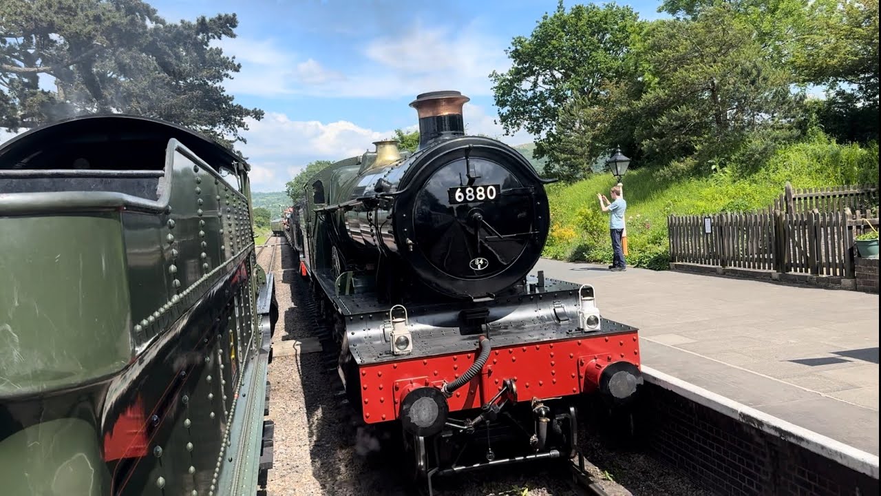 Gloucestershire and Warwickshire Railway Cotswolds Festival Of Steam 2024 in 4K