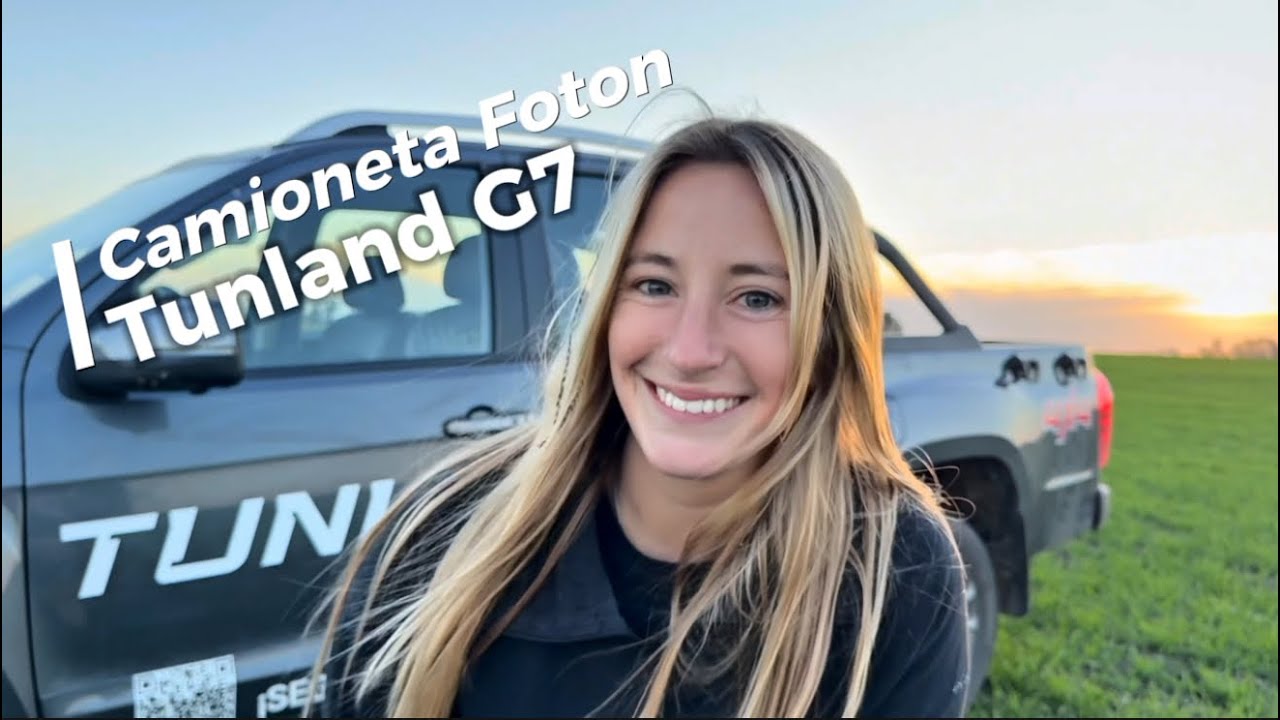 CAMIONETA CHINA. TUNLAND G7 en el CAMPO