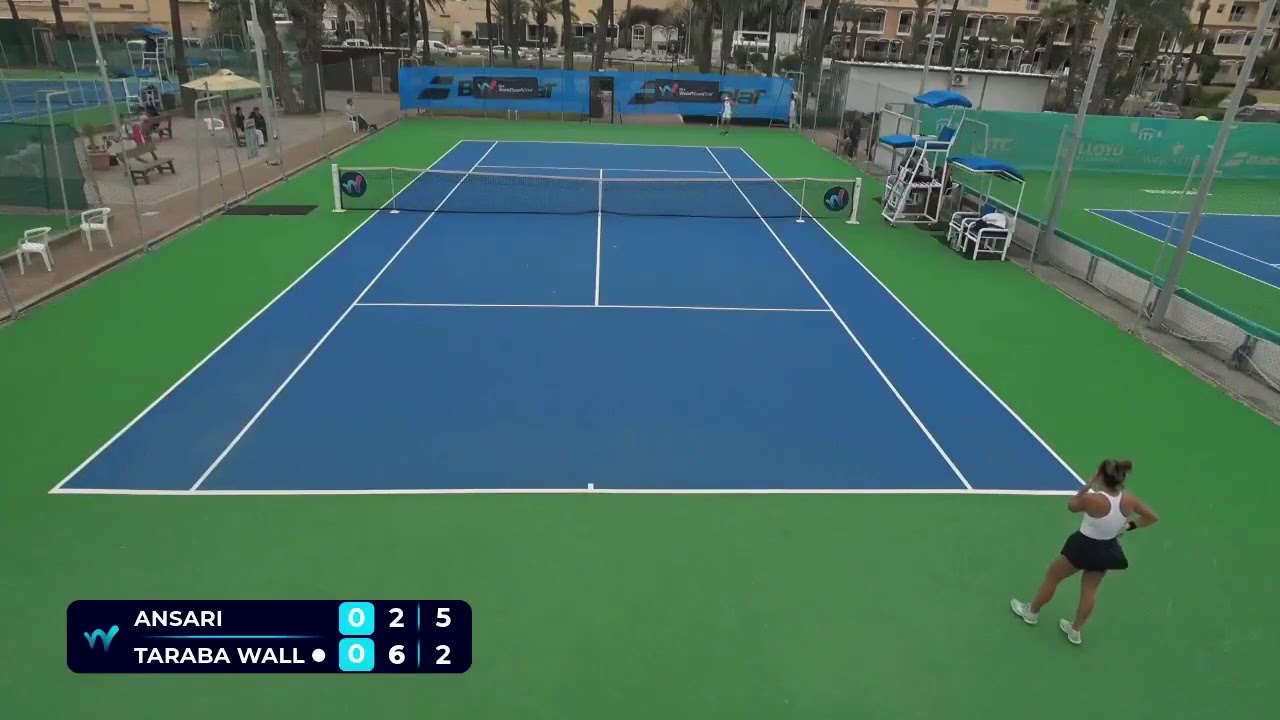 Carolyn Ansari v Nellie Taraba Wallberg  - 30 1 26 (2°p)