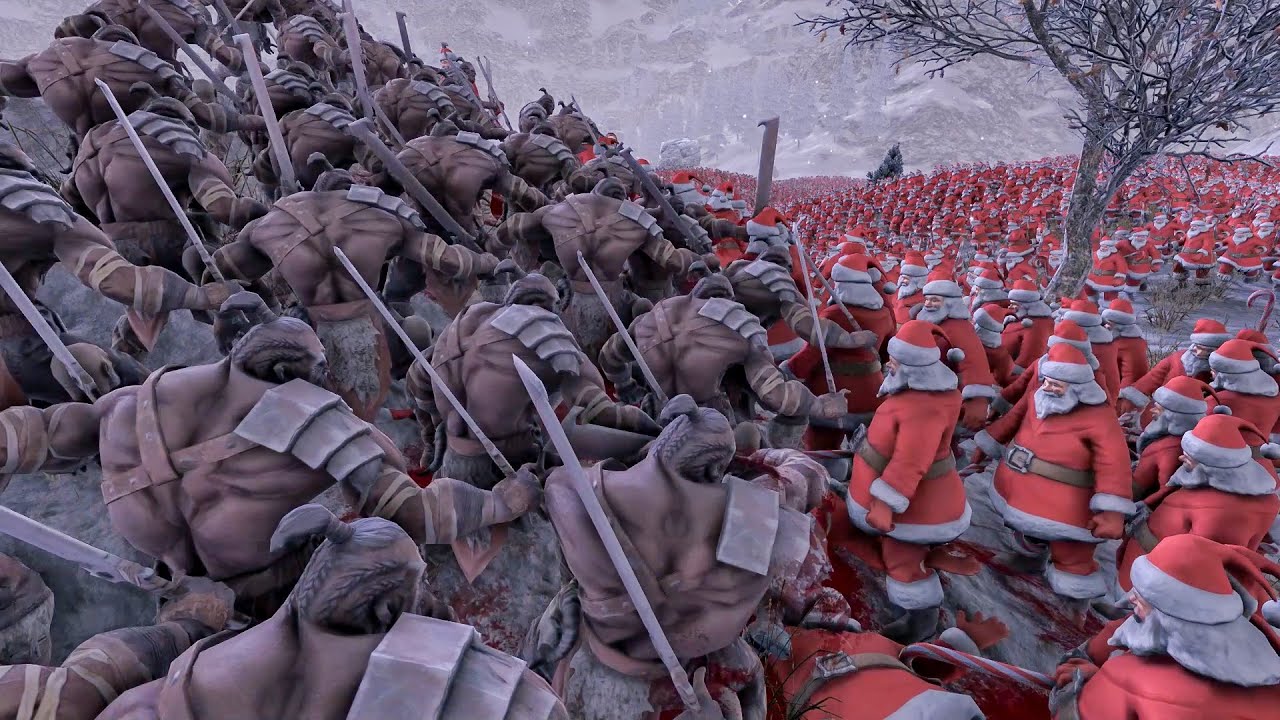 19 000 Orcs VS 17 000 Santas - Uebs 2022 - Ultimate Epic Battle Simulator 2 - Uebs 2