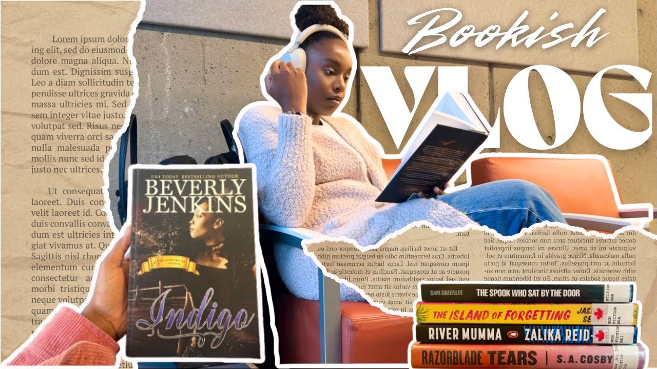 Bookish Vlog 📚💕| Trip to the Library + Haul, Book Chats, Historical Romance Book Review