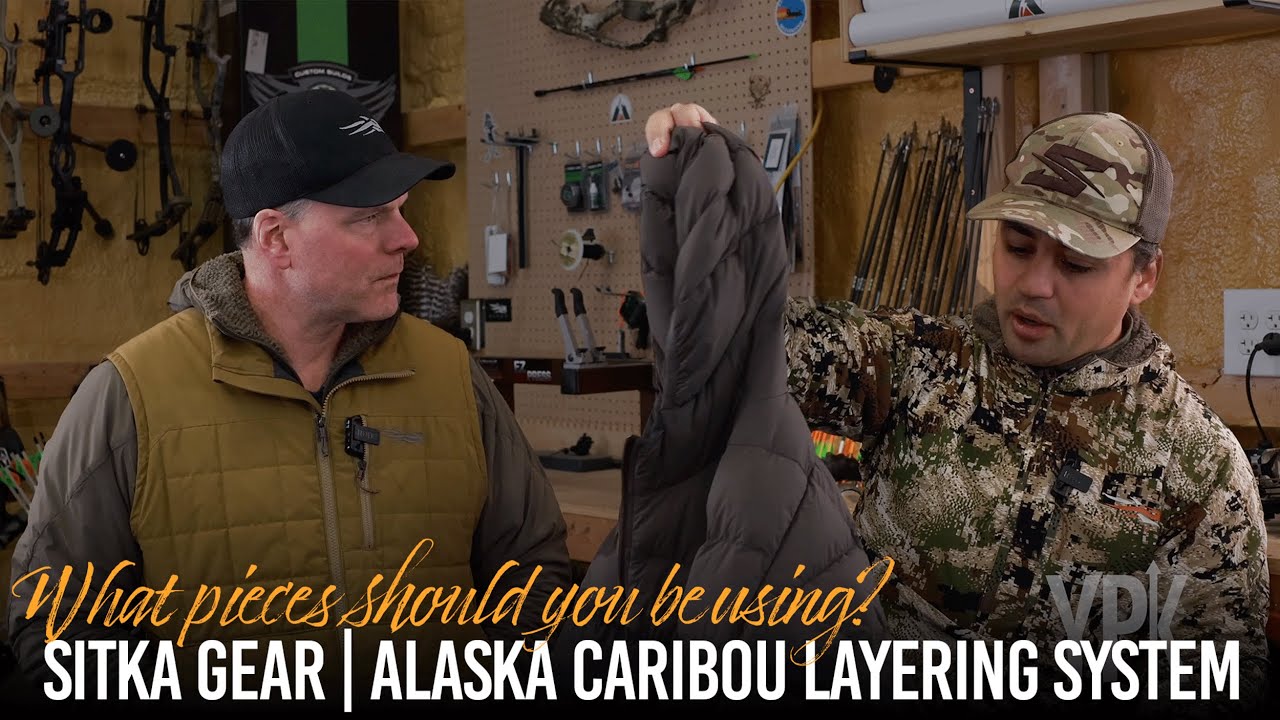 Sitka Gear For Caribou Bow Hunt Alaska | John Barklow Sitka Layer System