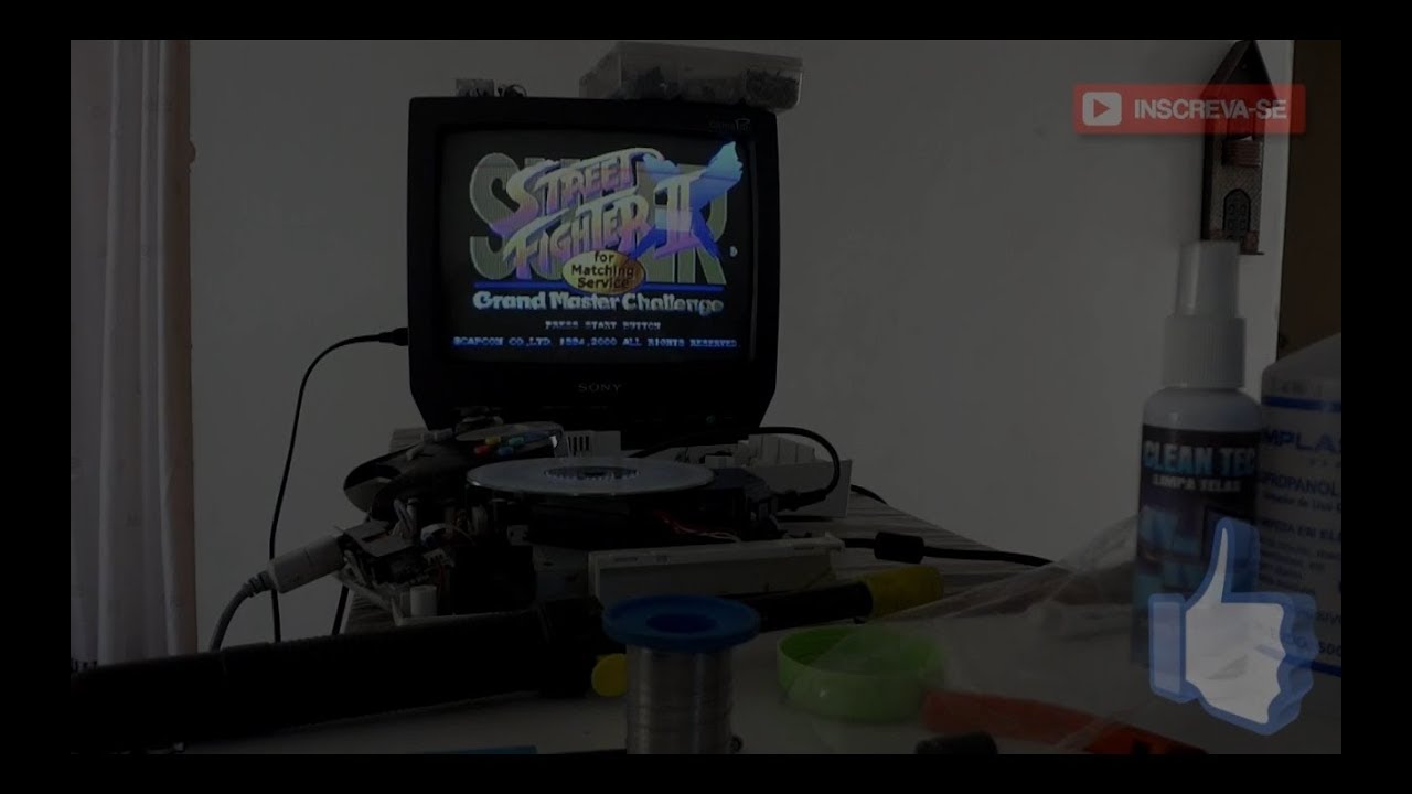 Reparo do Dreamcast do Beto
