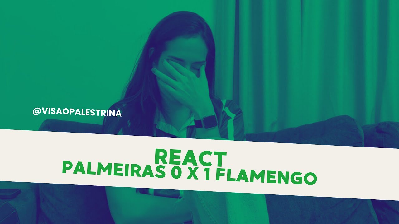 REACT PALMEIRAS 0 X 1 FLAMENGO - Final Libertadores 2025