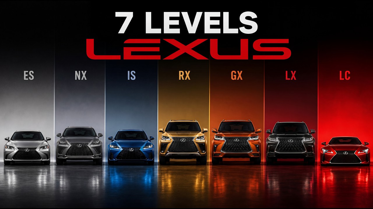 7 уровней Lexus