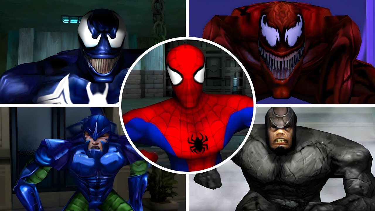 Spider‑Man 2000 All Bosses - PC Longplay 60FPS