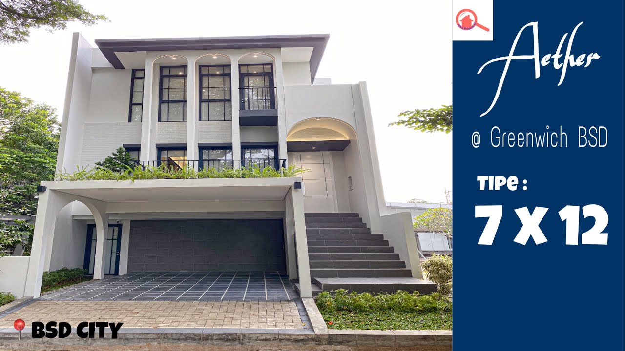 Aether BSD City Greenwich Park - Tipe 7x12 Rumah dengan Segudang Fasilitas Resort Premium!