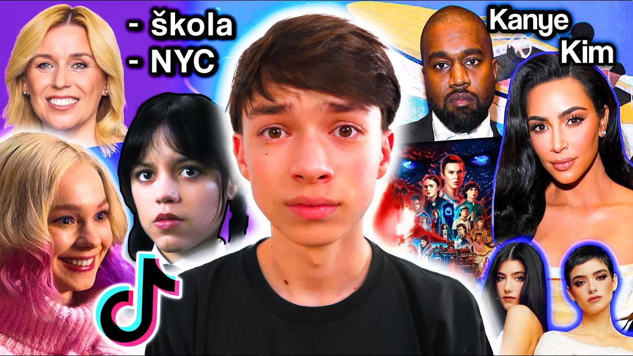 Moje NEPOPUL&Aacute;RN&Iacute; N&Aacute;ZORY: Prvn&iacute; Pusa, Wednesday, &Scaron;kola, NY, Kim a Ye, Dixie a Charli, Stranger Things