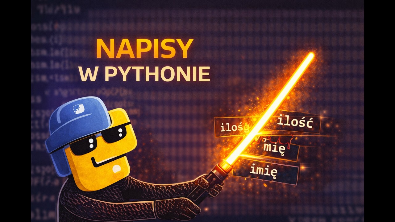 Napisy [Python] odc. 3 z serii podstaw Pythona