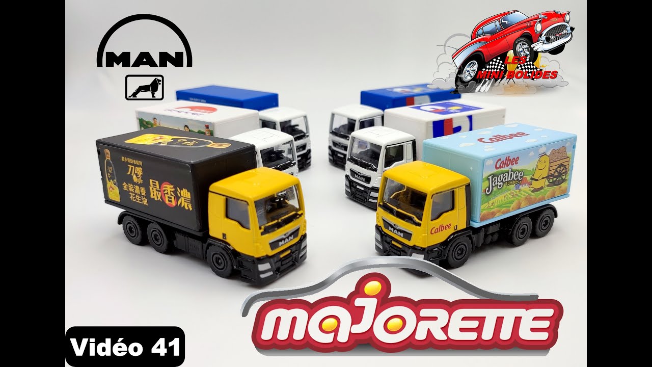 MAJORETTE MAN TGS PARKNSHOP 2020 -  Unboxing (Vidéo n°41)