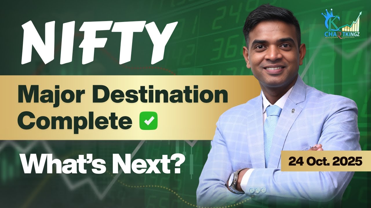 Nifty 50 Major Destination Completed! What&rsquo;s Next? | Elliott Wave Analysis | Chartkingz