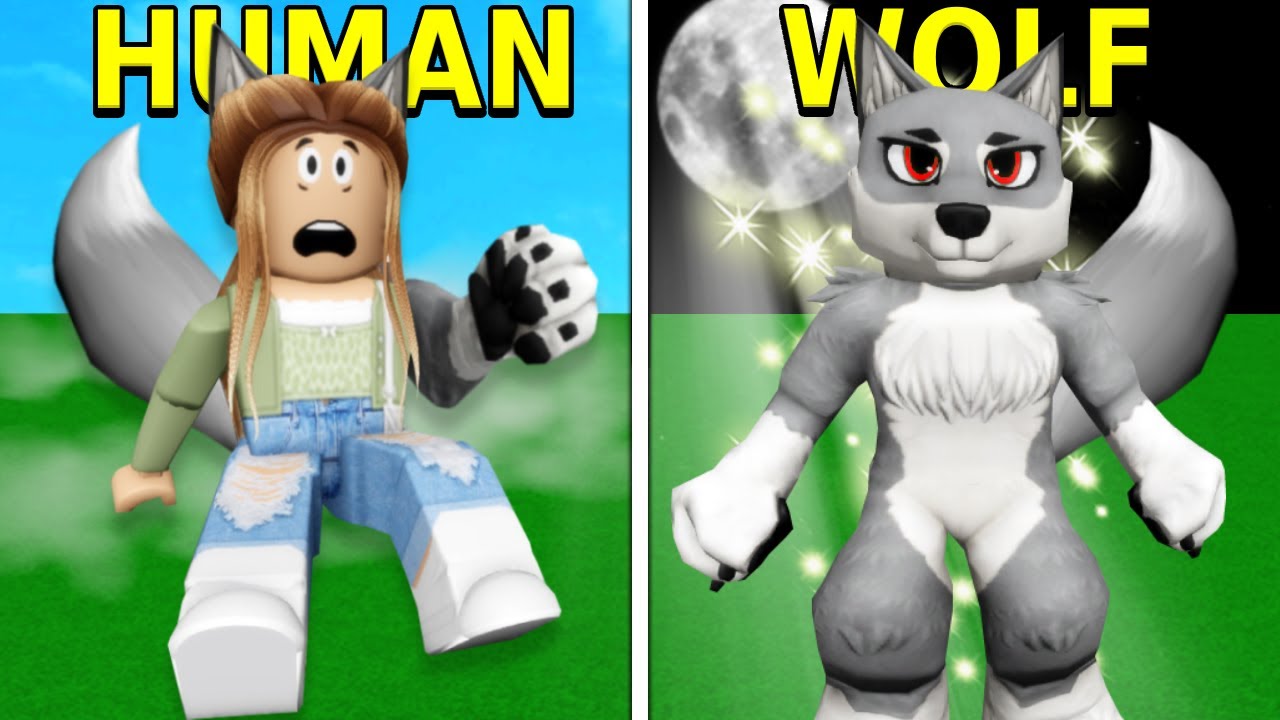 From HUMAN To WEREWOLF! (Roblox)