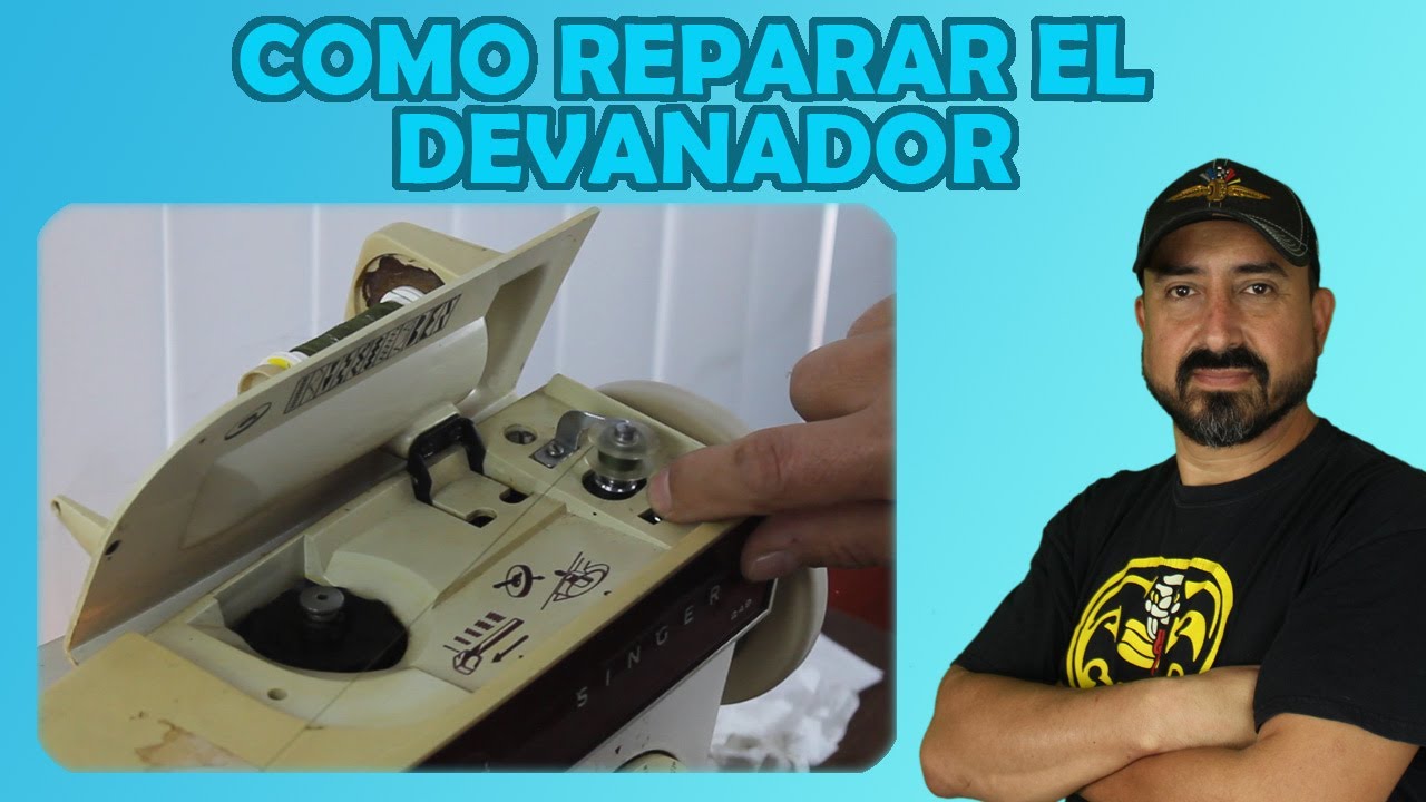 Como reparar el Devanador de una Máquina de Coser Singer | Tutorial Hazlo Tu Mismo