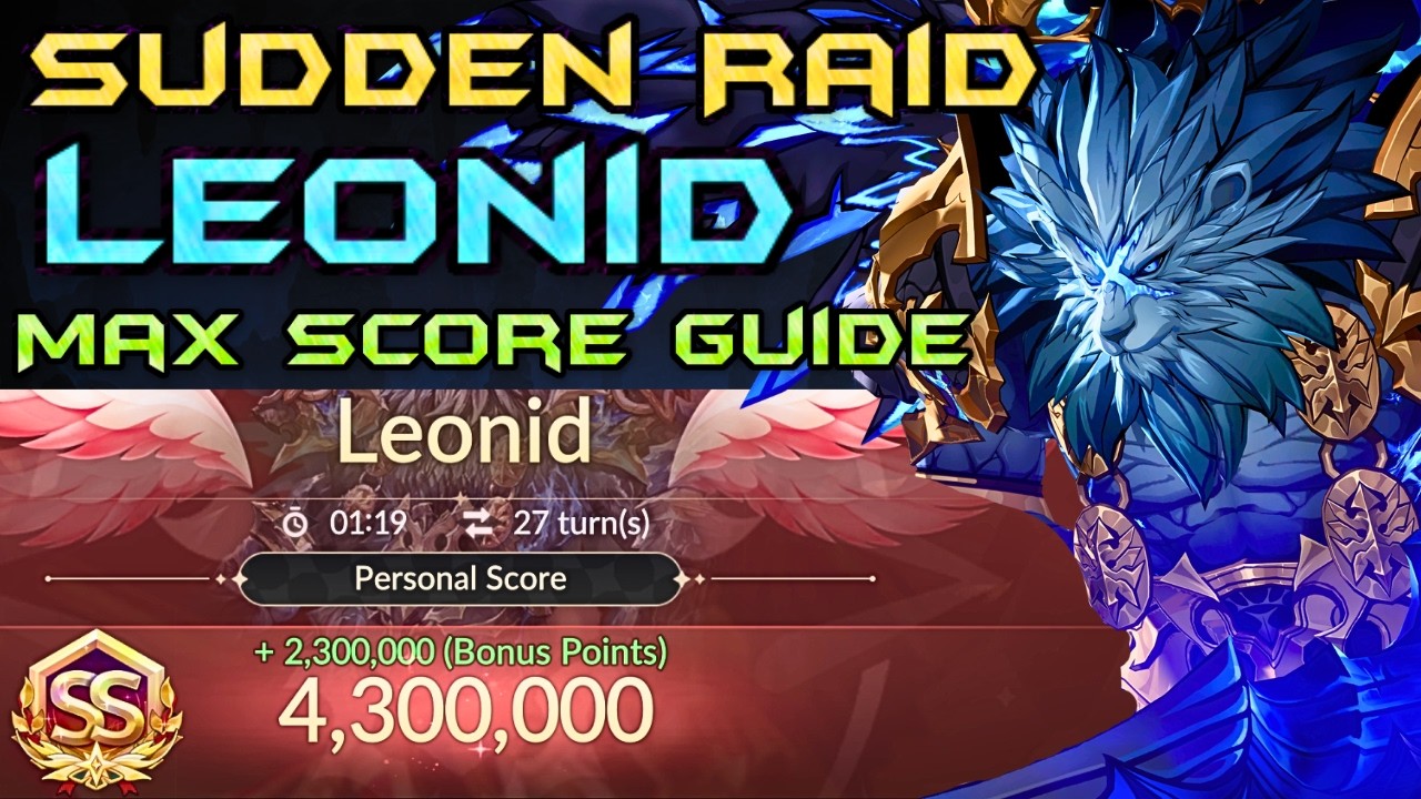 Leonid - Sudden Raid Guide [ Max Points ] | Seven Knights:ReBirth
