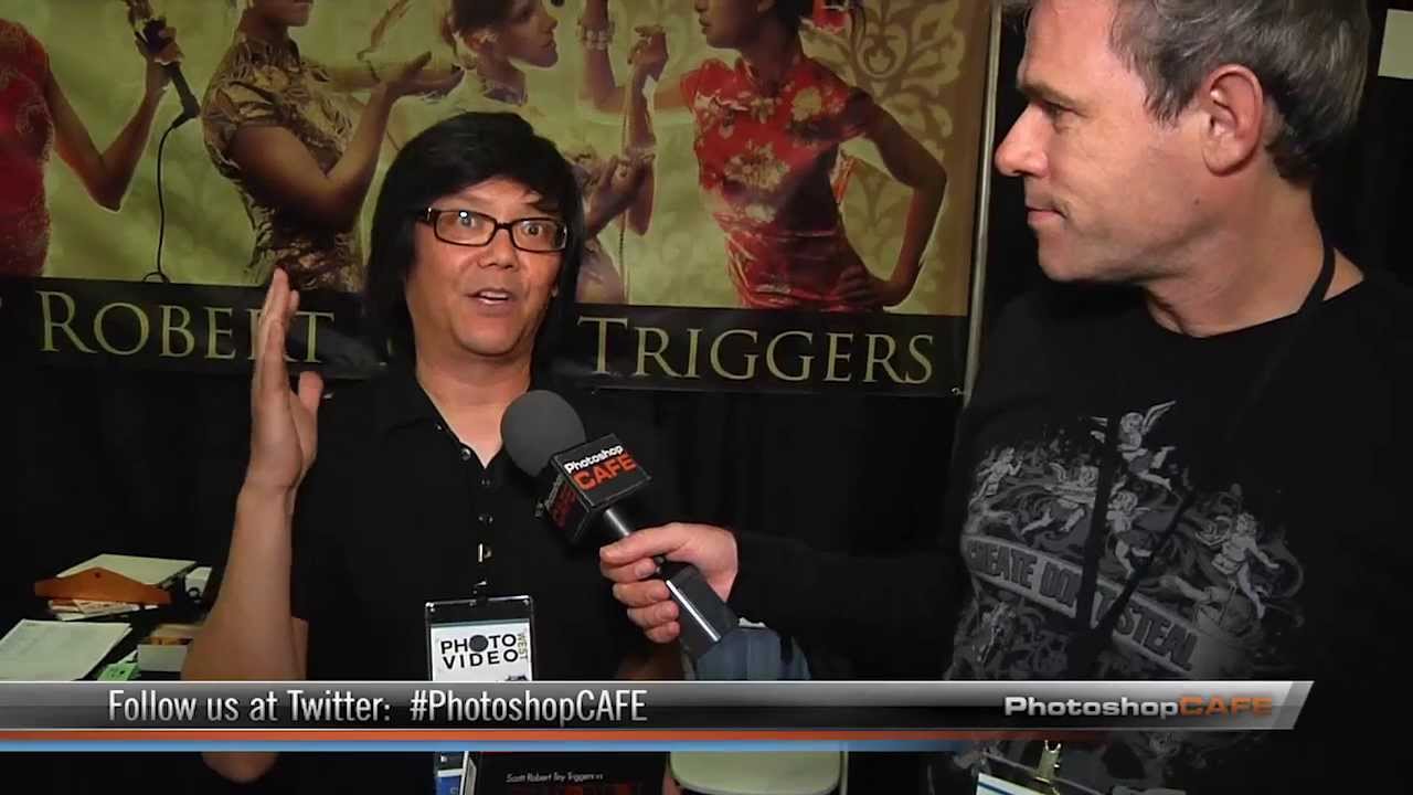 Colin Smith - PhotoshopCAFE checks out all the great gear and people at Photo Video West, San Diego