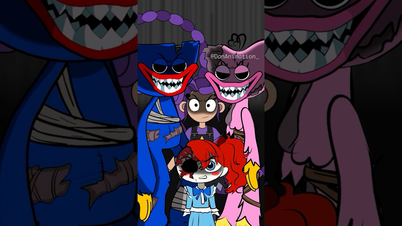 Prototype and Pomni against the world - Poppy Playtime Chapter 5 x Digital Circus Animation