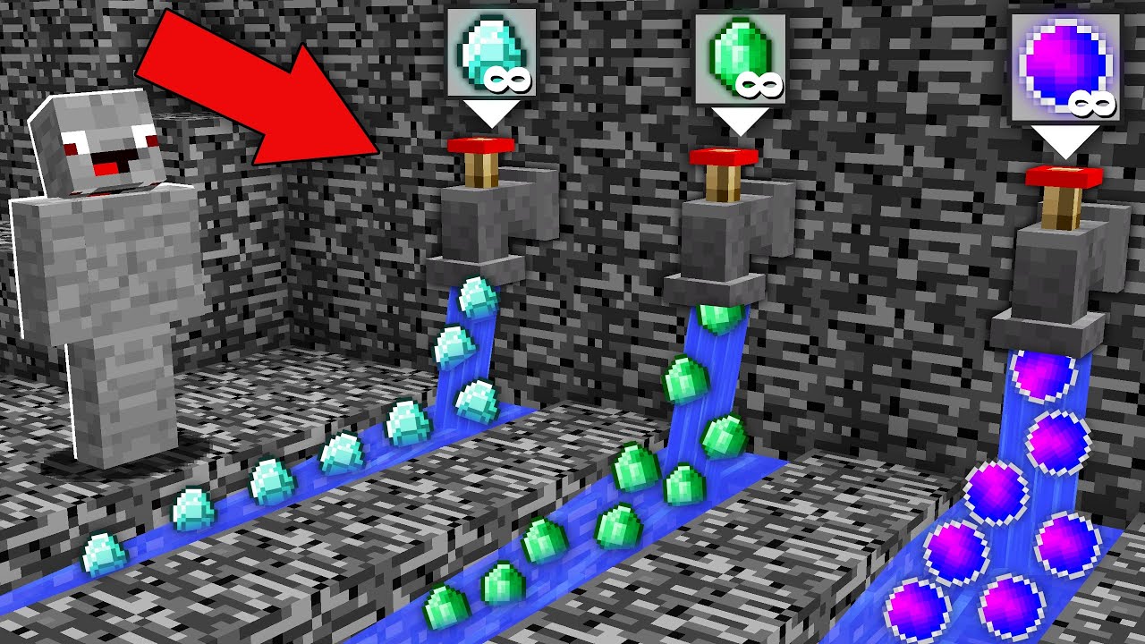 geheimer OP Shade Abfluss😲.. Minecraft LUCKY BLOCK BEDWARS