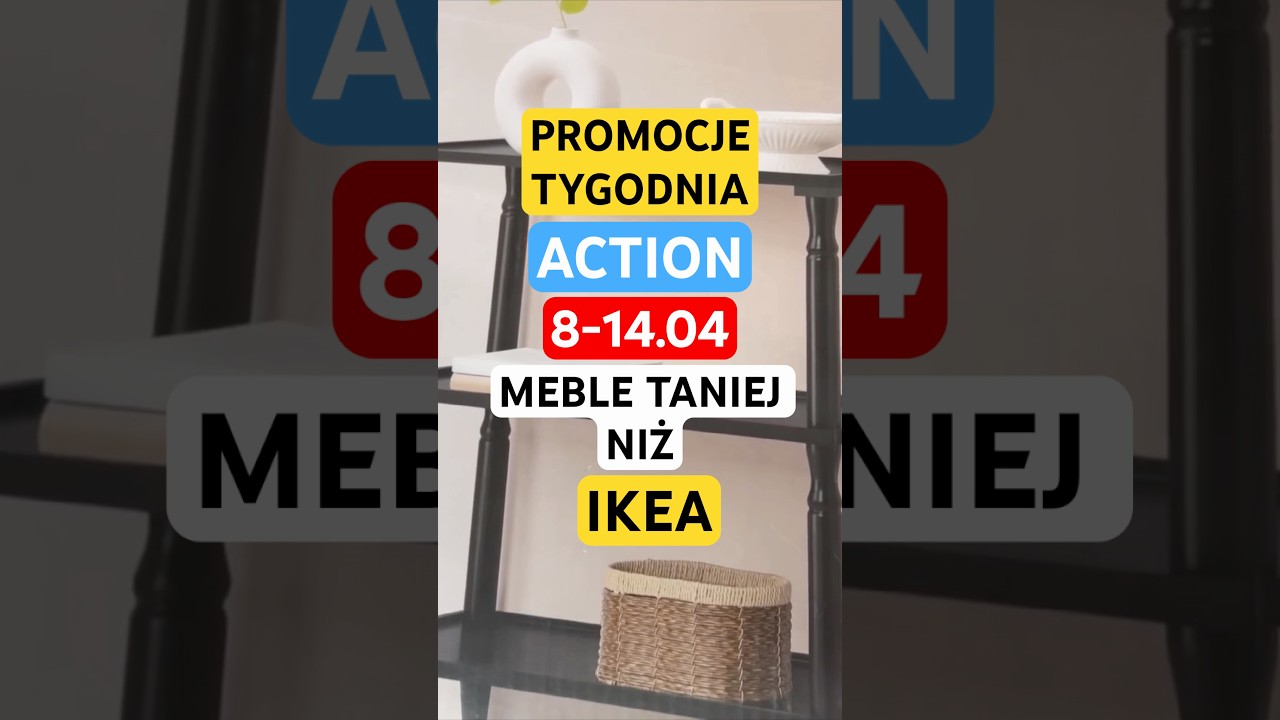 ✅ PROMOCJE 8-14.04‼️ #action #actioncowartokupić #actionhaul  #przeglądp&oacute;łek #zakupy #actionpolska