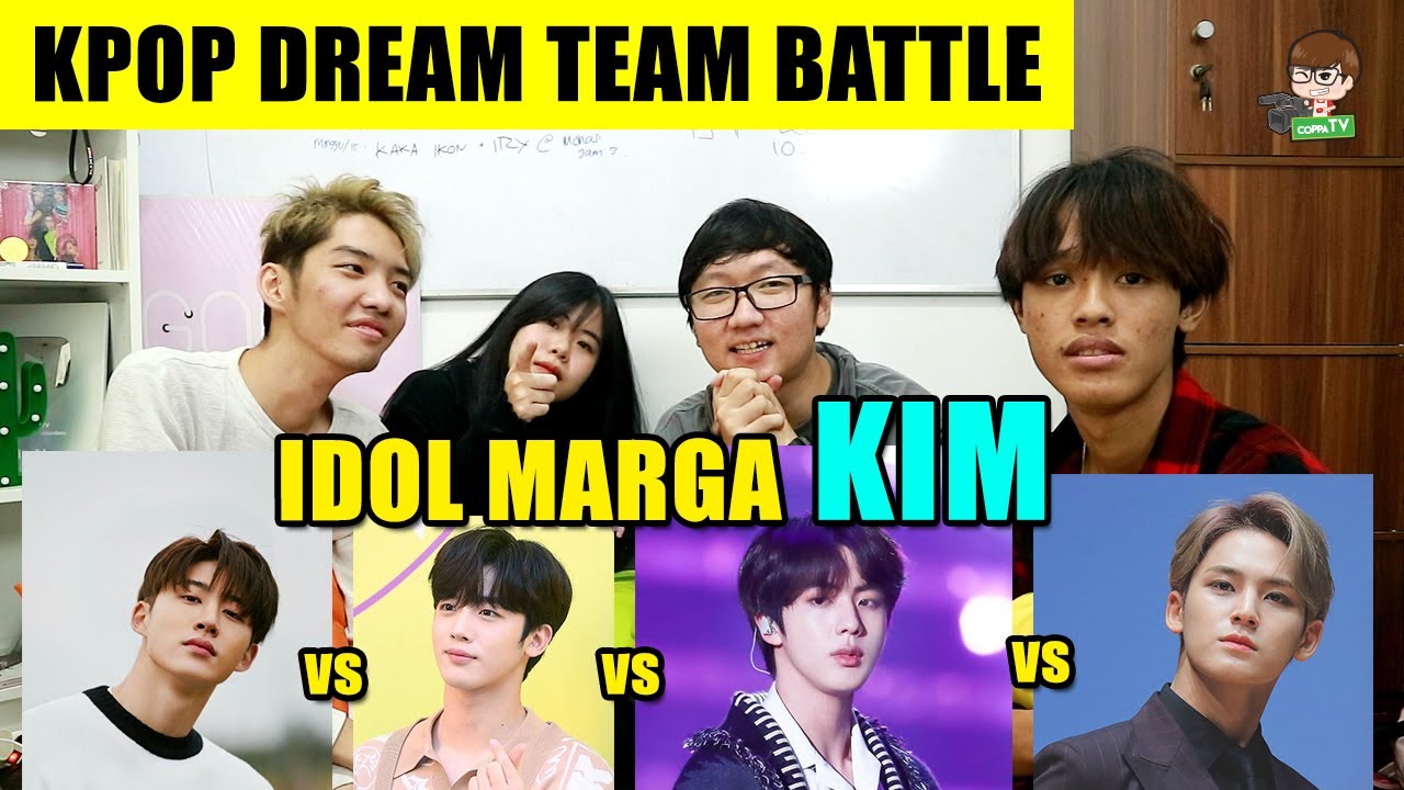 KPOP DREAM TEAM BATTLE DENGAN MARGA KIM! (Boygroup ver.) ft. Agorivalll, Geraldytan, Jeaneth
