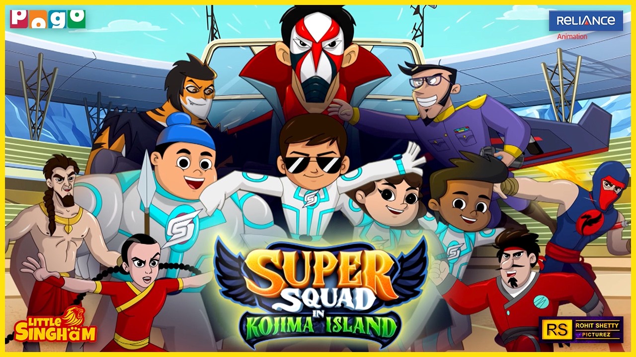 Kamikaze Island ka KHATRA! | Little Singham & Super Squad FULL MOVIE | Kojima Battle