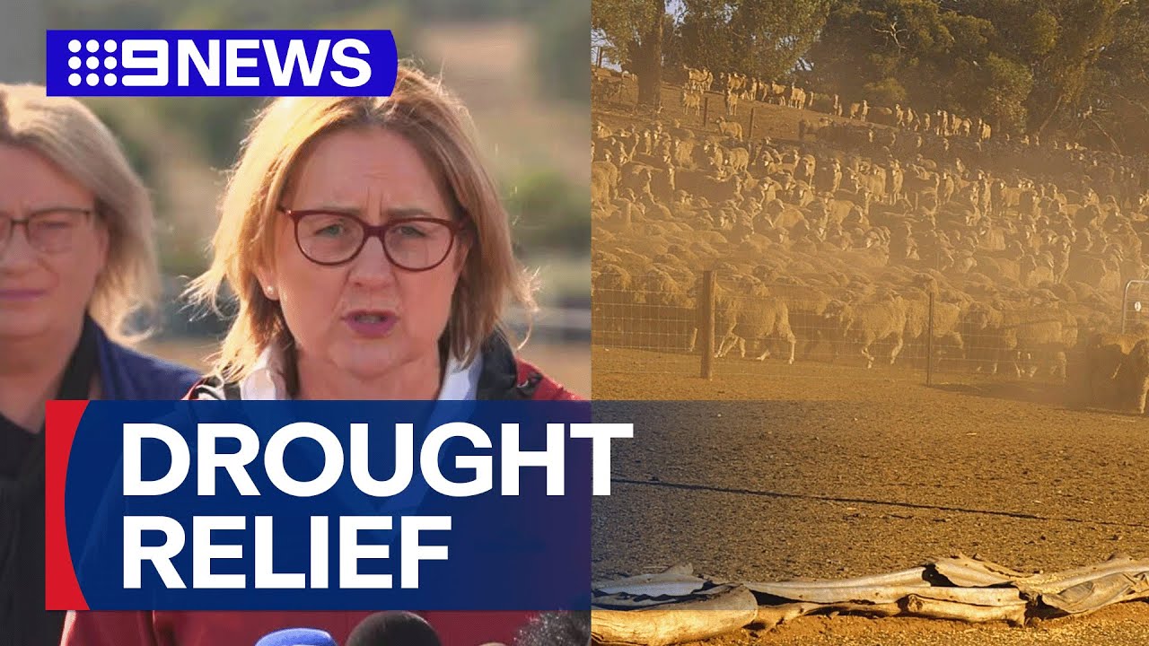 Victorian farmers to be spared tax increase as part of drought relief package | 9 News Australia