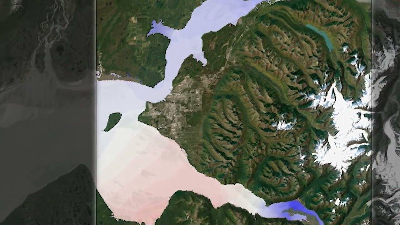 Tsunami inundation model for upper Cook Inlet, A