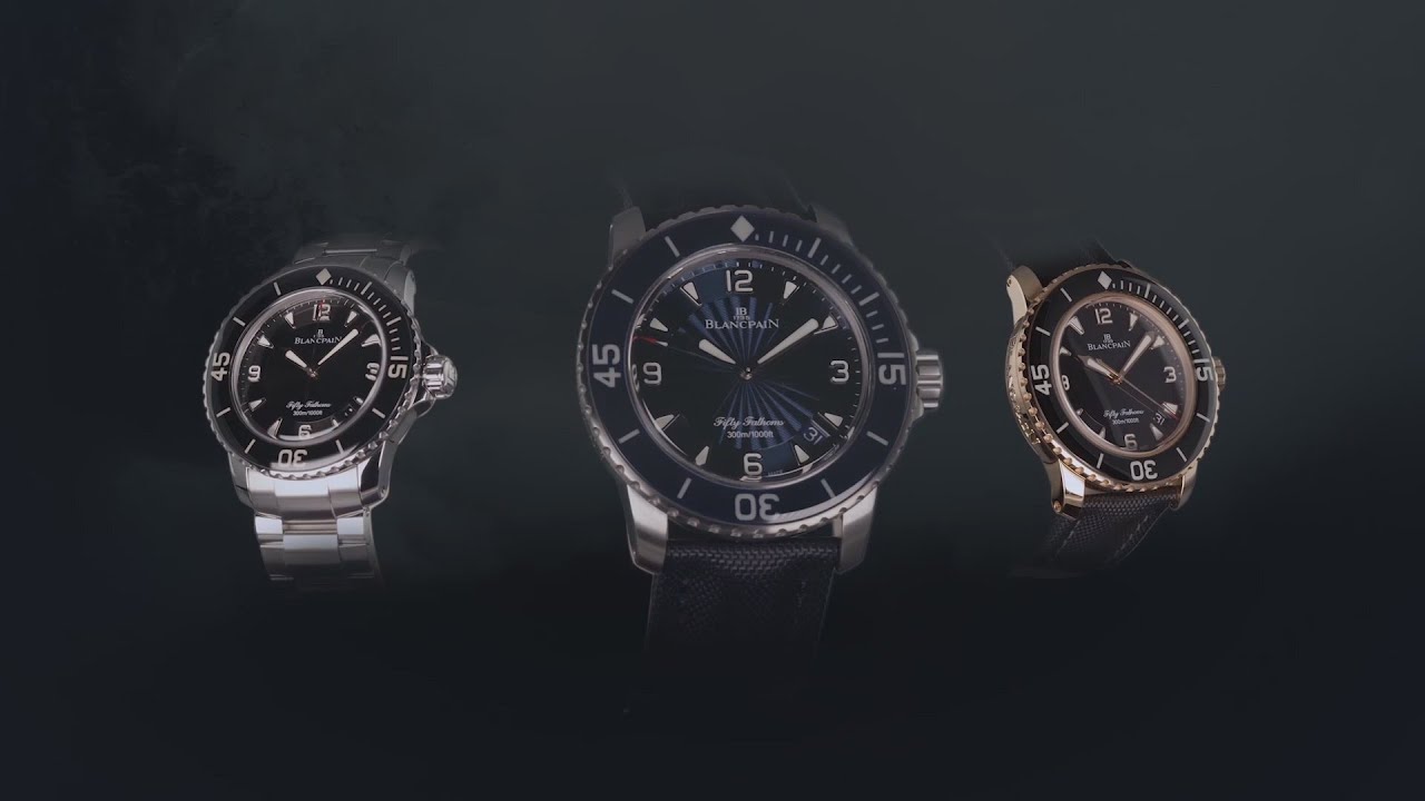 Blancpain presents Fifty Fathoms collection