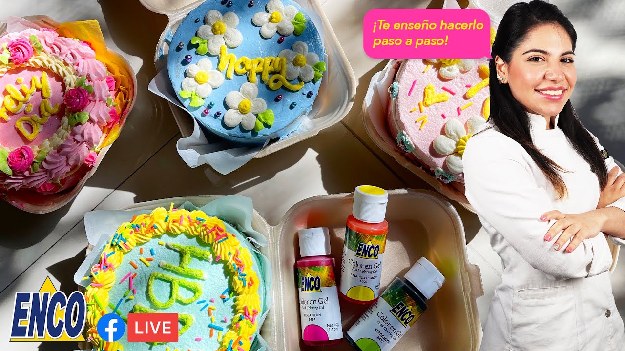 ¡CLASE GRATIS! Aesthetic Cake con Buttercream de Merengue