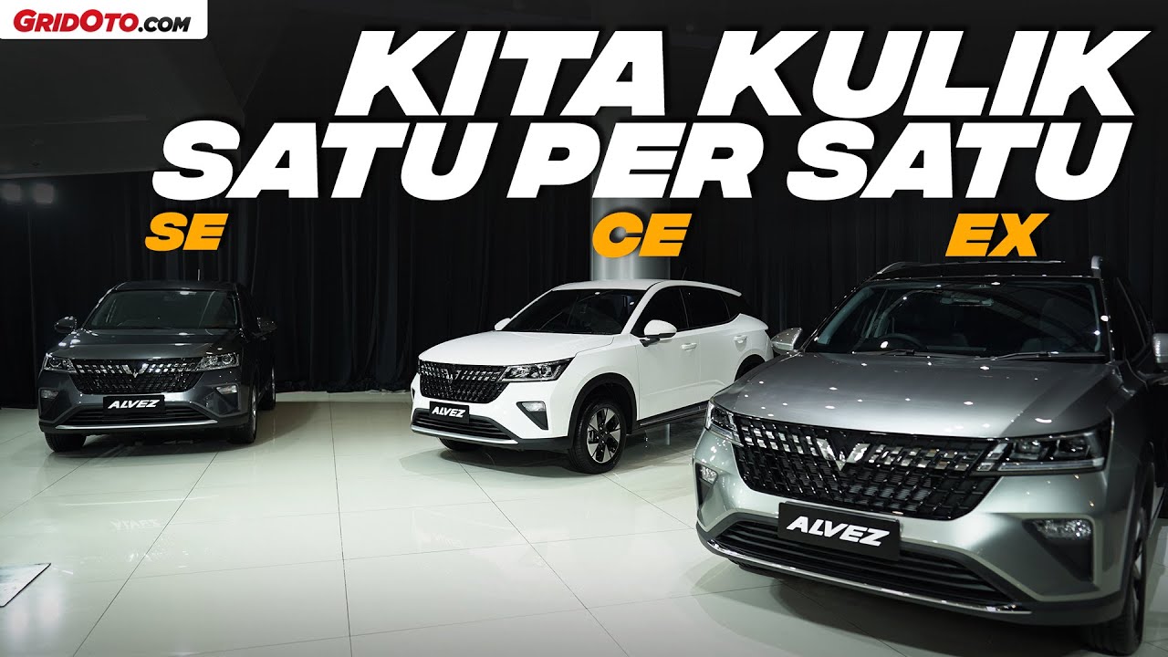 ULAS LENGKAP WULING ALVEZ VARIAN EX, CE, DAN SE | GridOto
