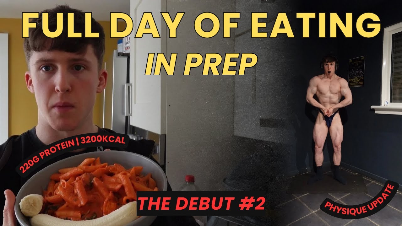 3200 CALORIE FULL DAY OF EATING IN PREP | THE DEBUT EP 2