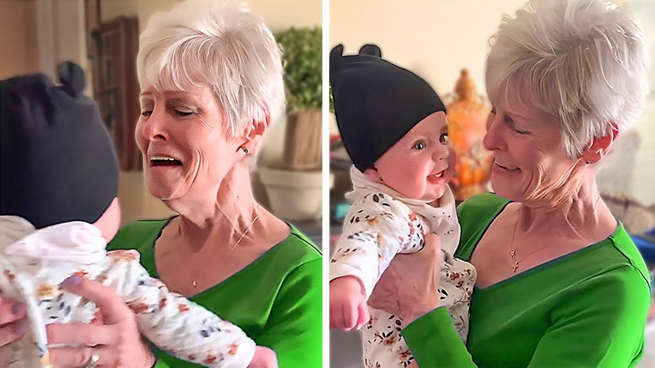 Grandparents Meet Grandchild For The First Time - Very Emotional