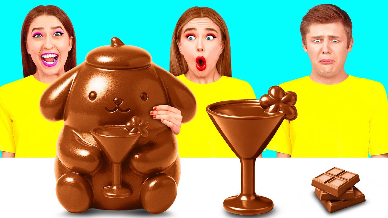 Большая, Средняя или Маленькая Тарелка Челлендж | Кухонные Лайфхаки и Хитрости от Funny Funny