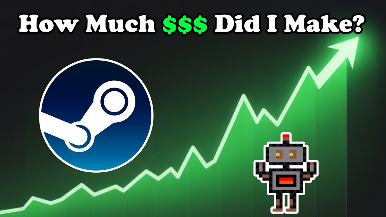 How Much MONEY Did My First Game Make!