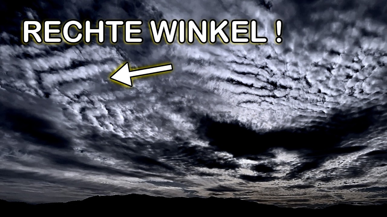 Wenn Wolken rechte Winkel bilden - Zeitraffer Analyse #34