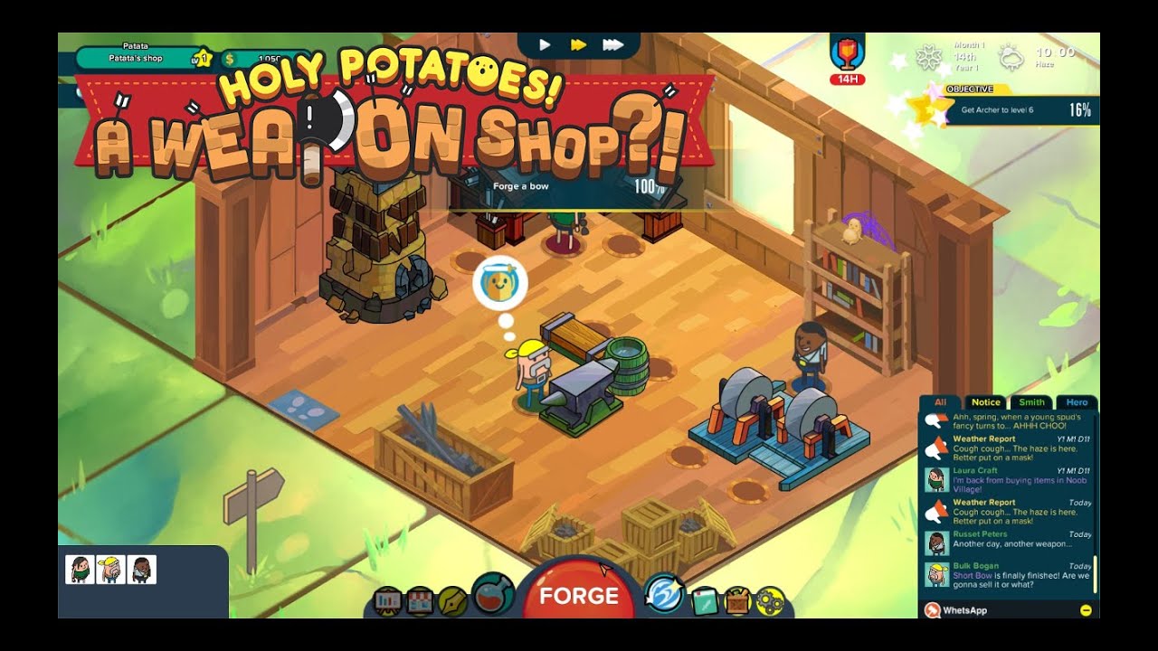 Holy Potatoes! A Weapon Shop?! [Gameplay, PC]