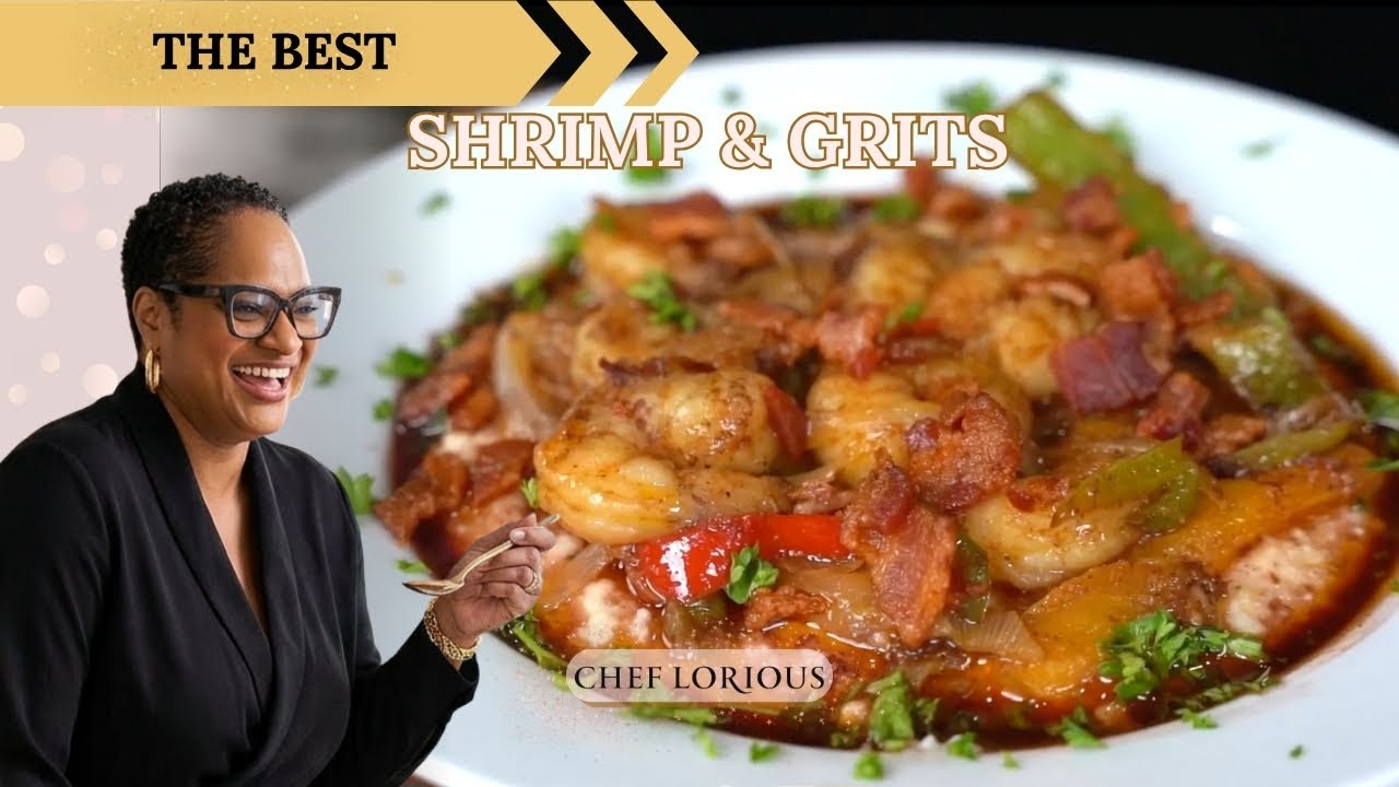 The ONLY Shrimp and Grits Recipe You’ll Ever Need! 🍤