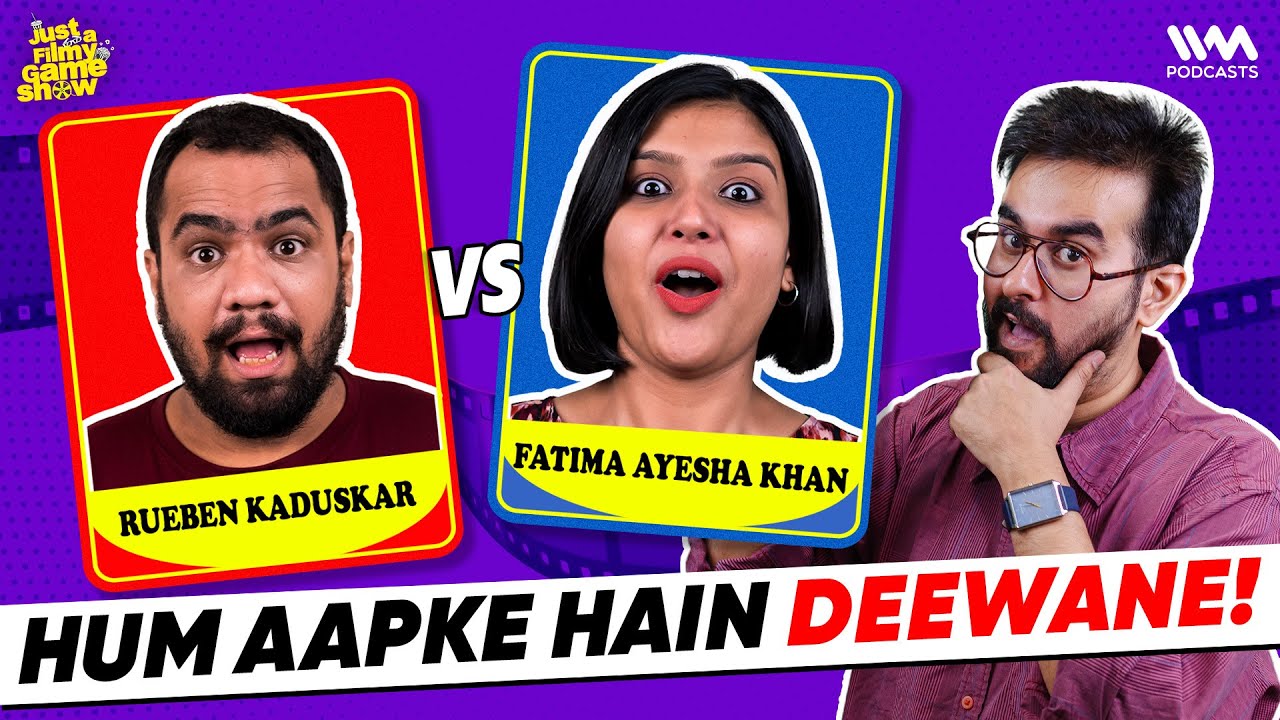 Just A Filmy Game Show ft. @RuebenKaduskar & @FatimaAyesha03 | NAMASTE PARTNER! #39