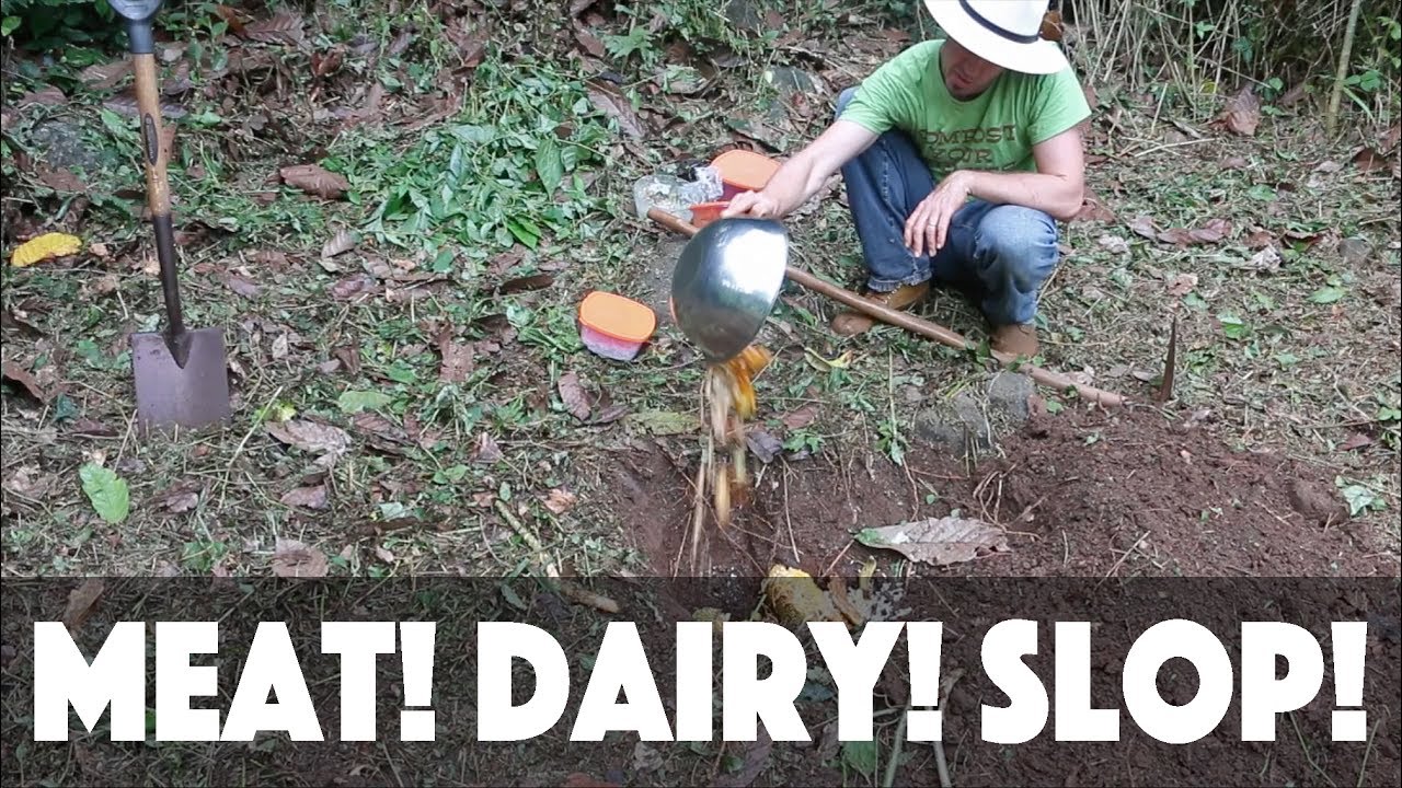 Composting the Nastiest Stuff with the Melon Pit Method