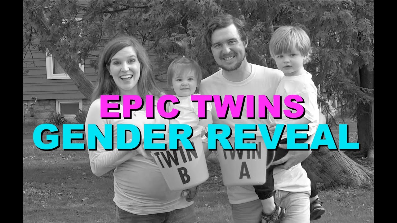 EPIC TWINS GENDER REVEAL WATER BALLOON FIGHT
