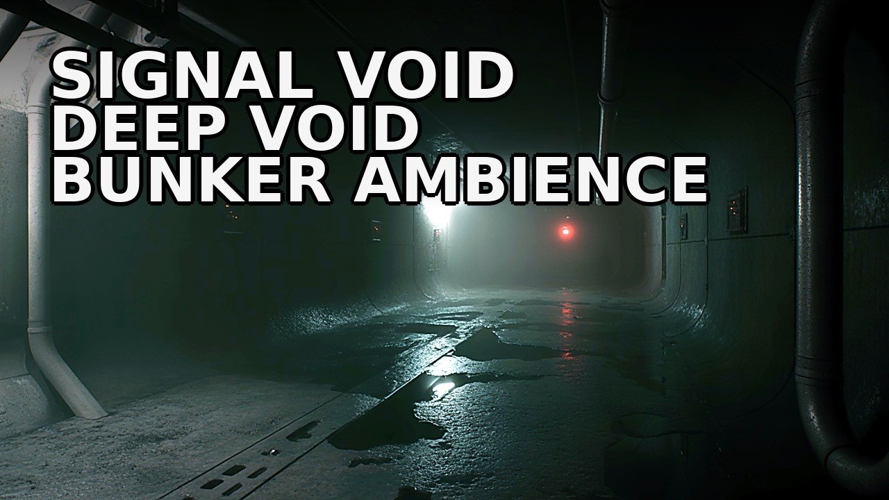 SIGNAL VOID — Deep Void Bunker Ambience  | No Music |