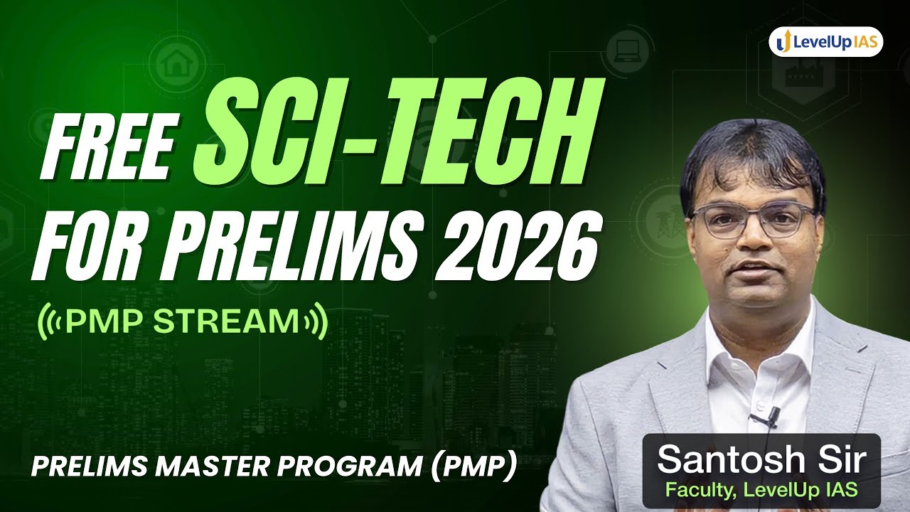 Science & Technology for UPSC Prelims 2026 | Complete Plan & Free Course | PMP Stream