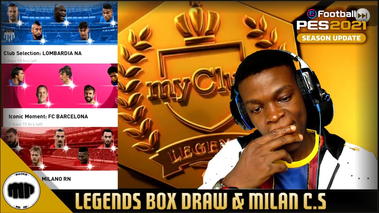 THE LEGENDS BOX DRAW! ICONIC MOMENTS & CLUB SELECTION MILAN