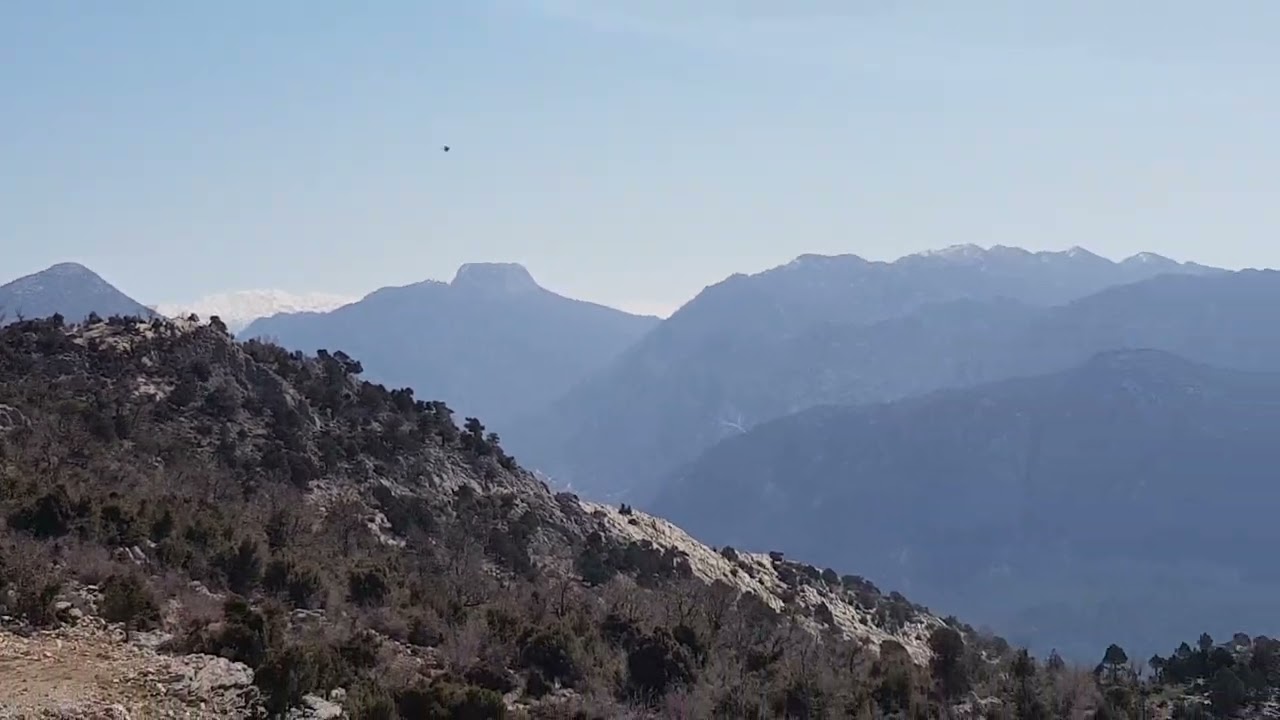 Eine Reise ins Taurusgebirge in der Türkei, Teil1. Fahrt über 1800m über Nm.