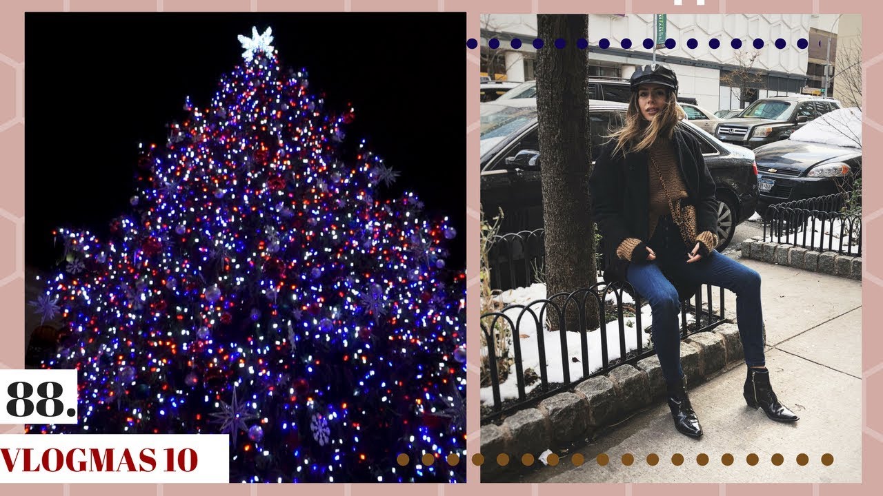 Christmas Tree: Real VS Fake... | Where to Find a Bathroom in NYC | Vlogmas Day 10