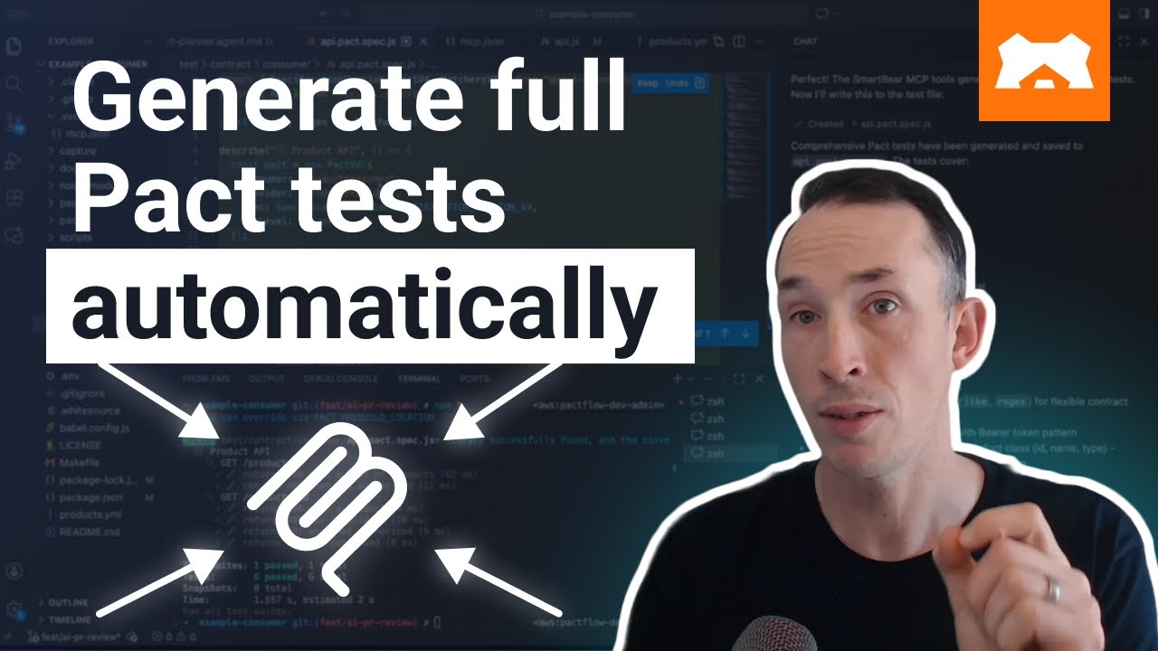 Generate Full Pact Tests Automatically | SmartBear MCP Server