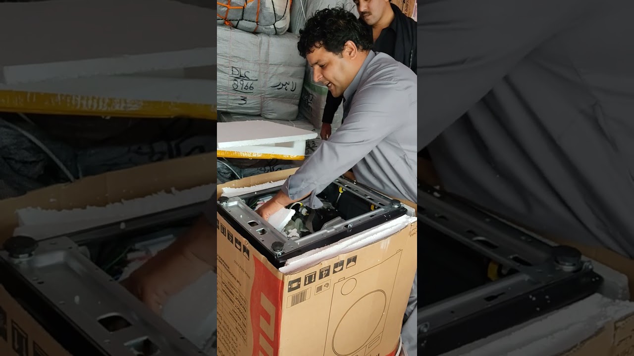 Washing Machine Packing 🧳 For cargo To pakistan 🤙 See Details On Page 👍