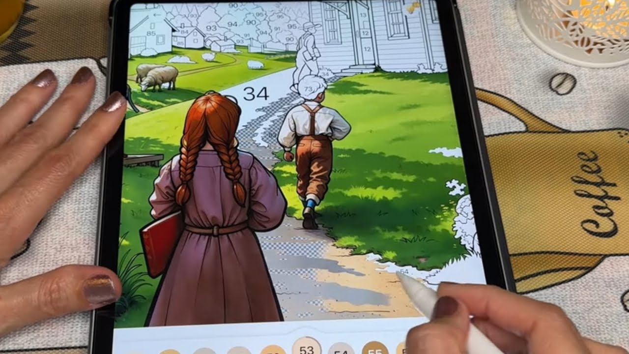 Anne of Green Gables CHAPTER 5 & 6 Painting by Numbers