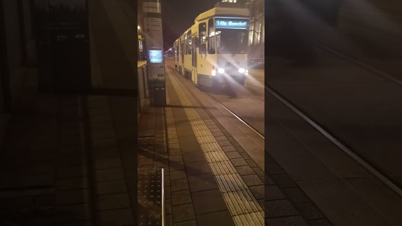 Abschied von der Tatra KT4DM im Liniendienst in Magdeburg am 23.12.2025